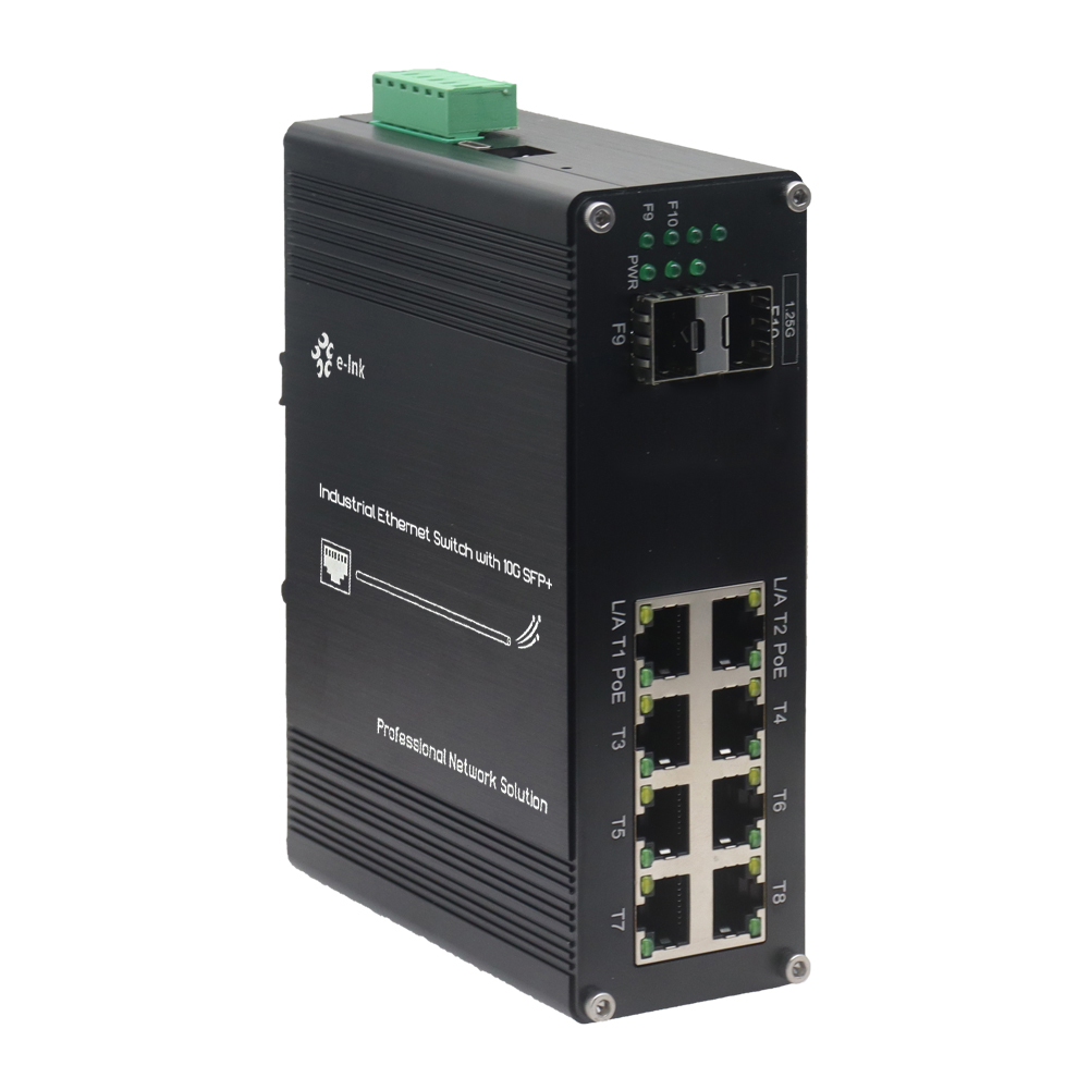 Industriële 8-poorts L2 beheer - Managed Gigabit Poe Switch 8 Port 802.3At recensie en prijs